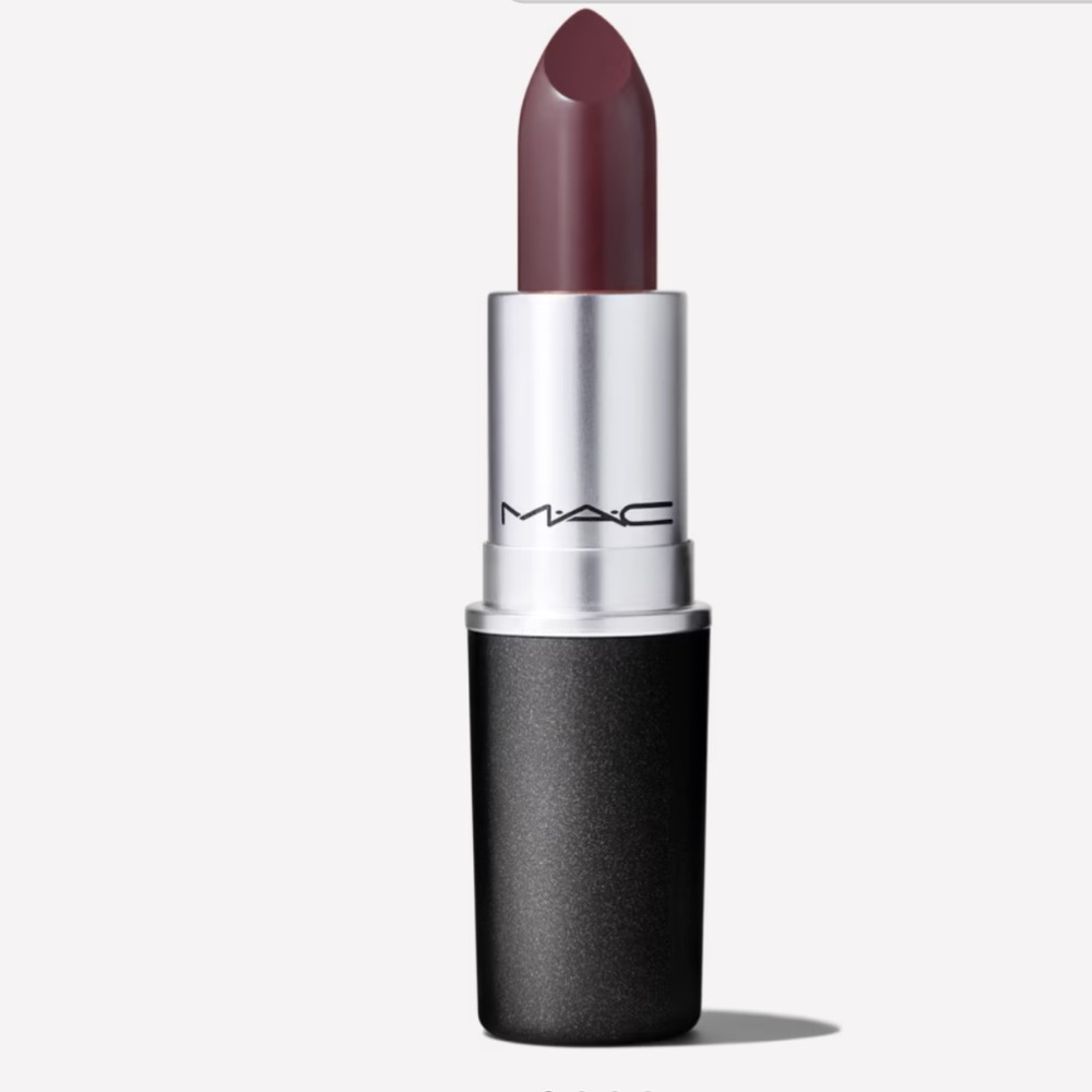 COPY - Mac Satin Lipstick- Cyber (805)                 Intense blackish …
